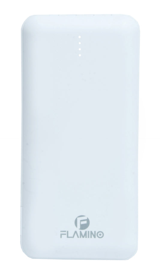 Flamino MB100S4 Power Bank, 10000 mAh, 12W, Dual USB Output