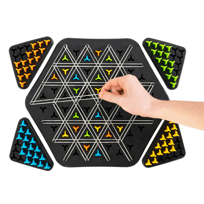 Flamino Triangle Shape Rubber Game!!