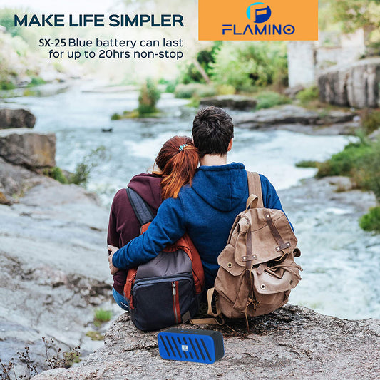 Flamino Soundpot 20W Wireless Bluetooth Portable Speaker Blue