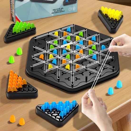 Flamino Triangle Shape Rubber Game!!