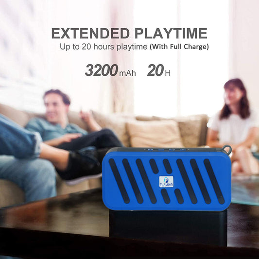 Flamino Soundpot 20W Wireless Bluetooth Portable Speaker Blue