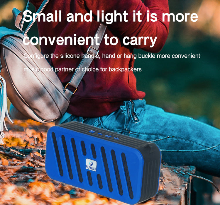 Flamino Soundpot 20W Wireless Bluetooth Portable Speaker Blue