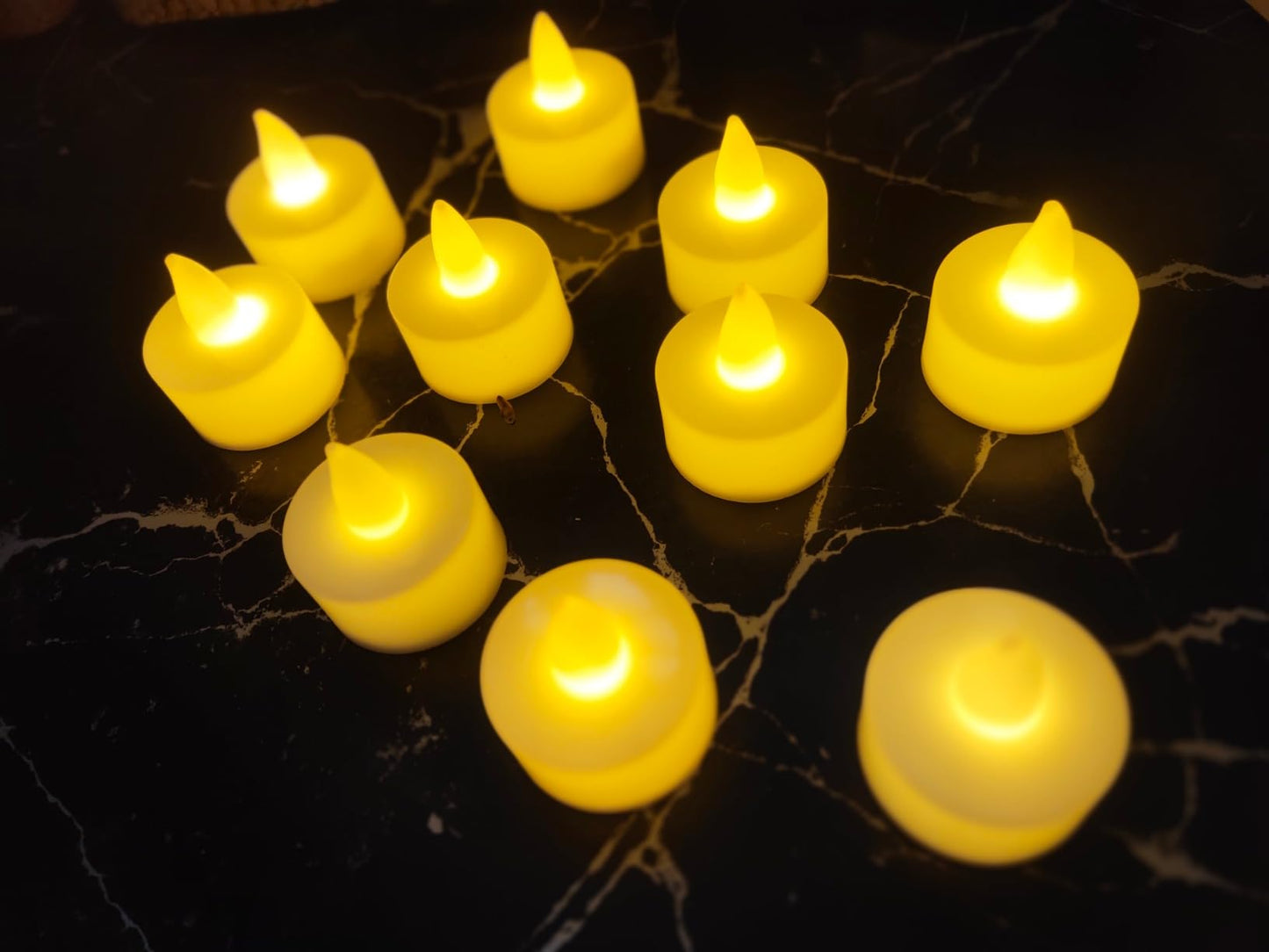 12 Pcs LED Tea Light Candles Decorative Candles for Diwali 🪔 for Home