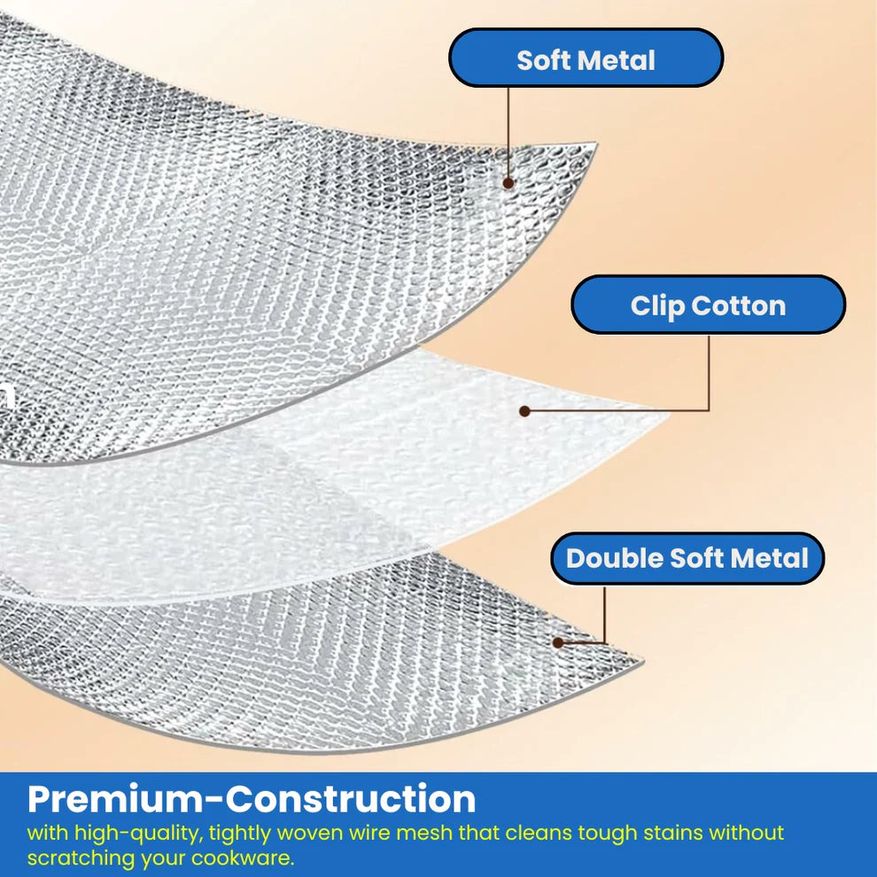 Multifunctional Non-scratch Wire Dishcloth (Pack of 20)