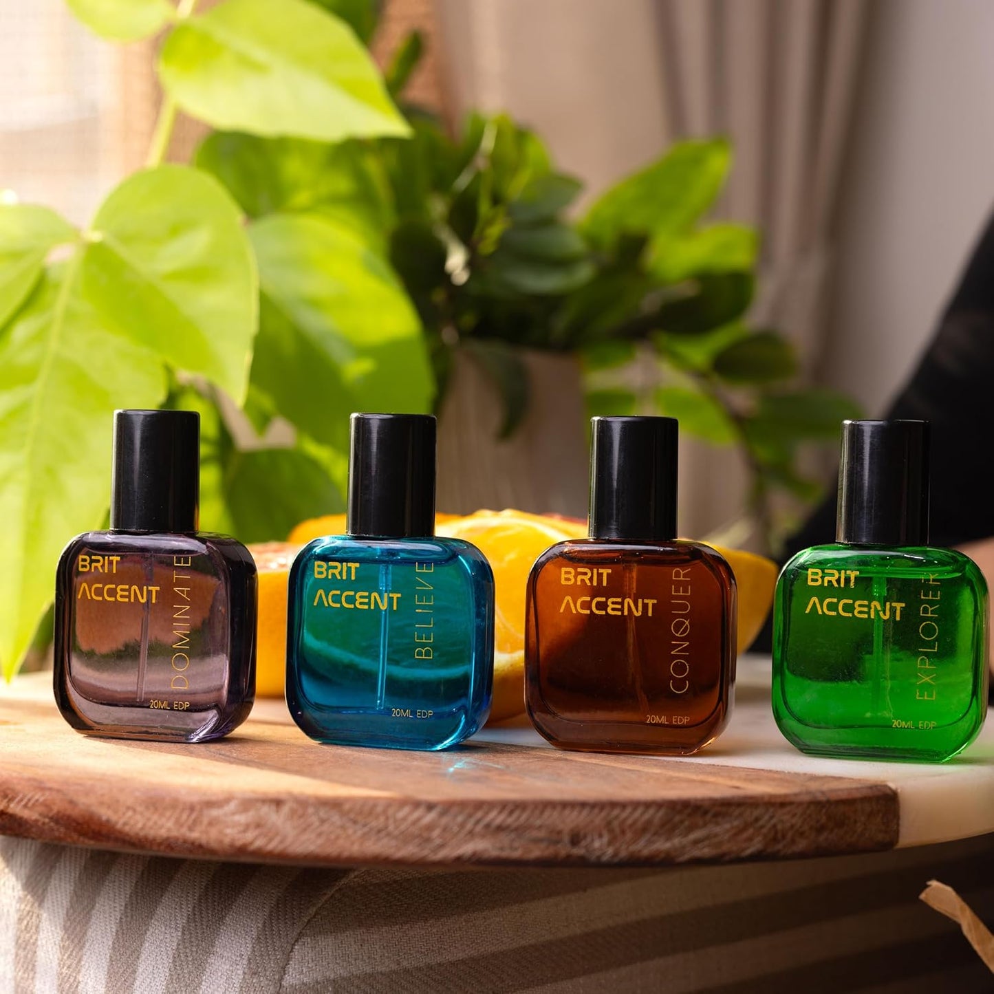 Brit Accent Luxury Gift Set for Men (20ml   x   4)