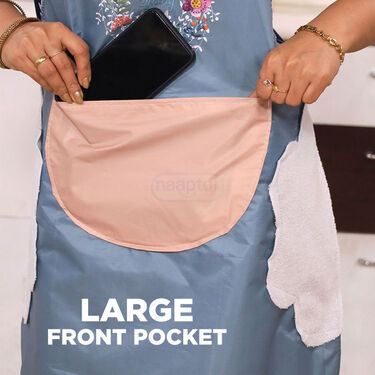 Waterproof + Oil-Proof 🌊 Apron | Side Hand Wipe 🤲