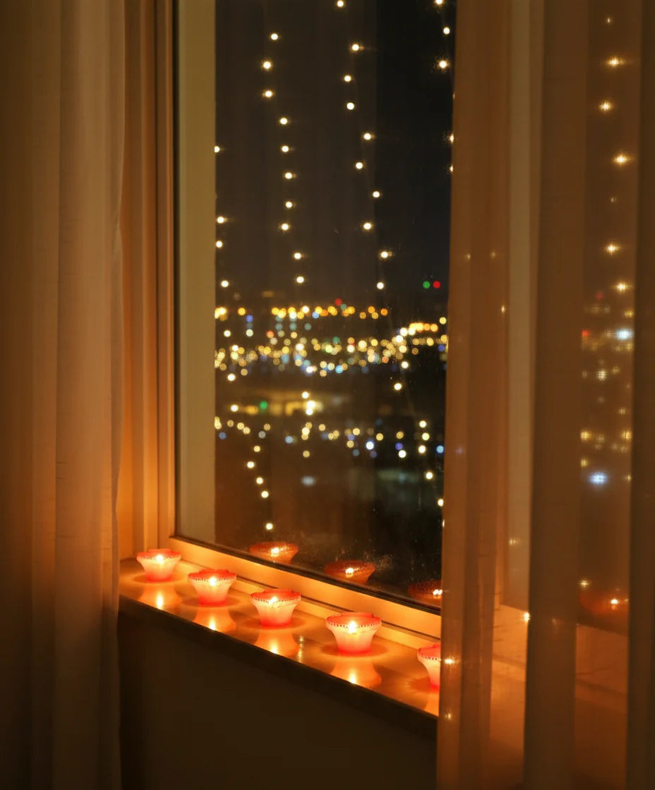 Water Sensor LED Diya 🪔 - No Fire, No Smoke, No Oil (Pack of 12)