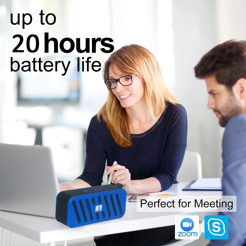 Flamino Soundpot 20W Wireless Bluetooth Portable Speaker Blue