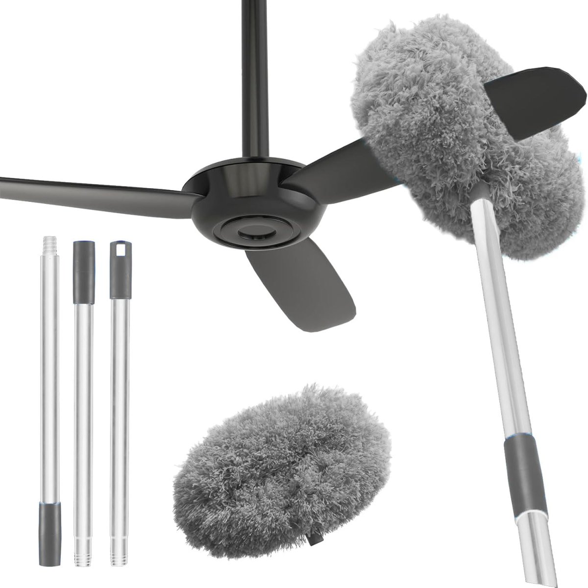 Multi-Purpose Extendable Ceiling Fan Duster